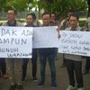 Aksi Jurnalis Protes Remisi Pembunuh Wartawan Bermunculan di Jatim