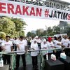 Forkopimda Jatim TikTok Ajak Ribuan Massa CFD Cara Cuci Tangan Bersih