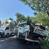 Hilang Kendali, Truk Terbalik di Jalur Menuju Mojokerto