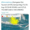 Gempa 7,0 SR di Lombok Bepotensi Tsunami
