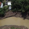 Erosi Sungai, Sejumlah Rumah di Madiun Terancam Amblas