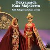 Pameran Batik Dekranasda, Istri Wakil Wali Kota Mojokerto Pakai Kebaya Gown Motif Surya Majapahit