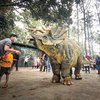 Keberadaan Dinosaurus Viral di Magetan, Ini Kata Pengelola Mojosemi Forest Park