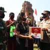 Polres Mojokerto Berikan Bansos untuk Budayawan hingga Perajin Majapahit  