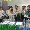 Dipercaya "Obat" Covid, Ratusan Botol Arak Bali Disita Polresta Mojokerto