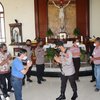 Polri dan TNI Cek Keamanan dan Prokes Gereja di Jember Menjelang Natal