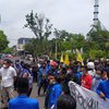 Lamban Tangani Banjir, PMII Lamongan dan Warga Demo DPRD dan Pemkab