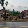 Puting Beliung, 2 Orang Terluka dan Puluhan Rumah Rusak di Madiun