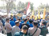 Soroti Masalah Kemiskinan, Sejumlah Kader PMII Demo Kantor Pemkab Probolinggo