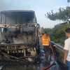 Bus Pahala Kencana Terbakar, Ini Penyebabnya