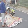 Menyeberang, Kakek Pejalan Kaki Meninggal Tertabrak Motor di Jalan Raya Brangkal