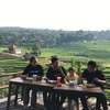 Cafe Omahe Bapak, Makan Sambil Menikmati Gunung dan Sawah <em>ala</em> Ubud Bali