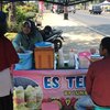 Musim Panas, Es Teler Toping Es Cream Mojosari Laris Manis