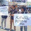 Aksi Kawal Putusan MK di Jember, Hanya Anggota DPRD dari PDIP yang Mendukung
