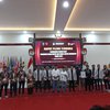 Kesan Ikfina dan Gus Barra setelah Terima Undian Nomor Urut Calon  Bupati dan Wakil Bupati Mojokerto