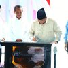 Presiden Prabowo Resmikan Pabrik Pemurnian Logam Mulia Smelter PT. Freeport Indonesia di Gresik