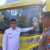 Jelang Mudik Lebaran, Bus AKDP dan AKAP di Banyuwangi Jalani Ramp Check
