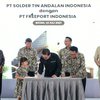 Freeport Indonesia dan Stania Tandatangani Kerjasama Jual Beli Perak dan Timbal