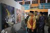 Pameran Lukisan “Membentang Ijo-Abang” Wadahi Bakat Seniman Muda Jombang