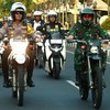 Jaga Keamanan, Polres dan Kodim Gresik Gelar Patroli Skala Besar