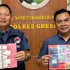 Pengedar dan 1.169 Pil Dobel L Digerebek Polisi Gresik di Rumah Kontrakan