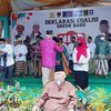 Kiai Sepuh dan Mantan Bupati Gresik Hadiri Deklarasi Yani-Aminatun