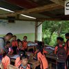Atap Kelas Nyaris Ambruk, Siswa SDN di Probolinggo Belajar di Parkiran dan Musala
