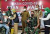 Ratusan Personel Kodim dan Wartawan Gresik Terima Vaksin Covid-19