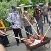 Polres Lamongan Musnahkan Barang Bukti Hasil Operasi Cipta Kondisi