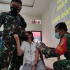 Beri Contoh Vaksin Covid Aman, Anak-Anak Anggota Kodim Ponorogo Divaksin