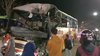 Bus PO Borobudur Tabrak Truk Kontainer di Jalur Pantura Nguling Probolinggo, Satu Orang Tewas