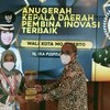 Wali Kota Raih Anugerah Kepala Daerah Pembina Inovasi Terbaik Jawa Timur