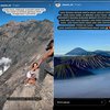 Bule Rusia Nekat Berfoto di Kaldera Bromo