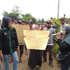 Dihadang Polisi, Warga Mojokerto Gelar Aksi Demo Galian C
