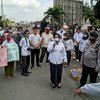 Tuntut Penghapusan Zonasi, Calon Pedagang Pasar Legi Demo