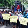 500 Nelayan Probolinggo Demo Kantor Syahbandar Pelabuhan Kalbut Situbondo