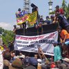 Petani Tambak Geruduk Kantor DPRD dan Pemkab Lamongan