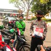 Polres Gresik Inisiasi Lawan Pandemi Covid-19 Dengan Kibarkan Bendera Merah Putih