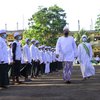 Peringati HSN, Forkopimda Kota Probolinggo Upacara di Pondok Pesantren