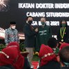 Berikan Program Kesehatan Gratis Berbasis Digital di Pelantikan IDI, Ini Paparan Bupati Situbondo