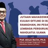 Bulan Ramadan Jutaan Mahasiswa Kembali Kuliah Offline