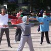ASN Pemkab Situbondo Senam Bersama Cegah Klaster Perkantoran Covid-19
