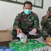 285 Paket Obat Didistribusikan TNI Untuk Warga Isoman