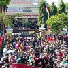 PT Gresik Jasatama Lakukan Bongkar Muat, Warga Gresik Demo di DPRD