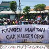 Demo Mahasiswa Zaman <em>Now</em>, Kangen Mantan <em>Gak</em> Kangen Orba