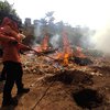 Lahan Hutan di Mojokerto, Bupati Ikfina Perintahkan Pos Siaga 24 Jam di Musim Kemarau