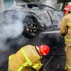 Diduga Overheat, Mobil Listrik Hyundai Kona Terbakar di Kebomas Gresik