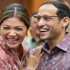 Franka dan Orang Tua Tetap Mendampingi Nadiem di Tengah Sidang Chromebook