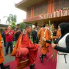 Biksu Thudong Empat Negara Singgah di Mojokerto, Bawa Pesan Damai Menuju Waisak 2026