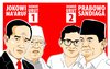 Pasangan Jokowi-Ma’ruf Nomor 1, Prabowo-Sandiaga 2